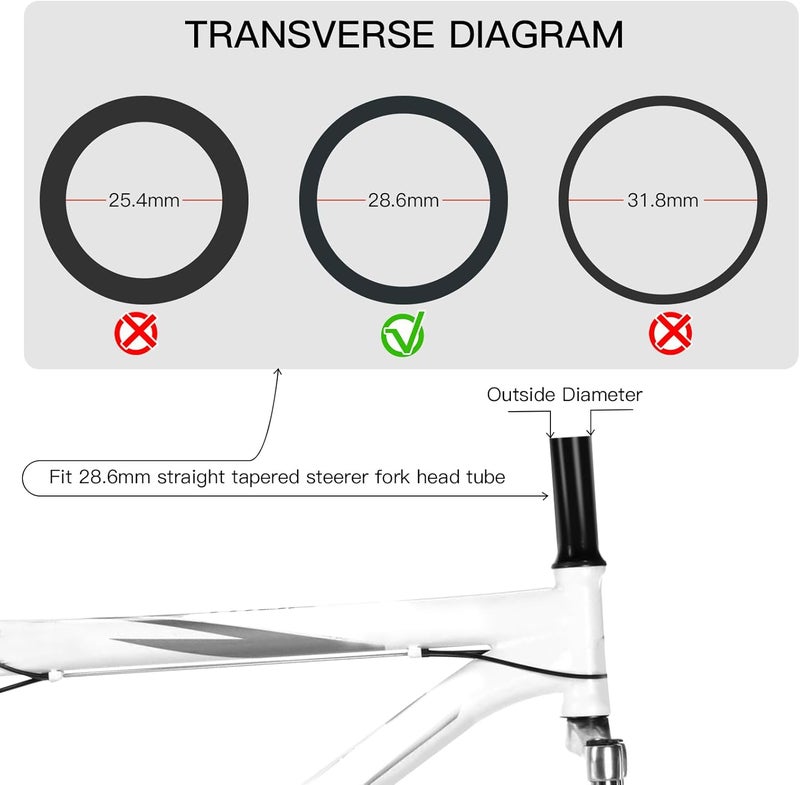 ZTZ 11PCS Headset Spacer Set for 1-1/8 Fork Stem - Aluminum Carbon Fiber Washer Kit (20 15 10 5 3 2 mm) Bicycle Threadless Ultralight Spacers, Compatible with MTB, Road, BMX, Folding Bikes - Image 3